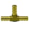 Apollo 3/8 in. Brass PEX Barb Tee APXT38 - alternate 1